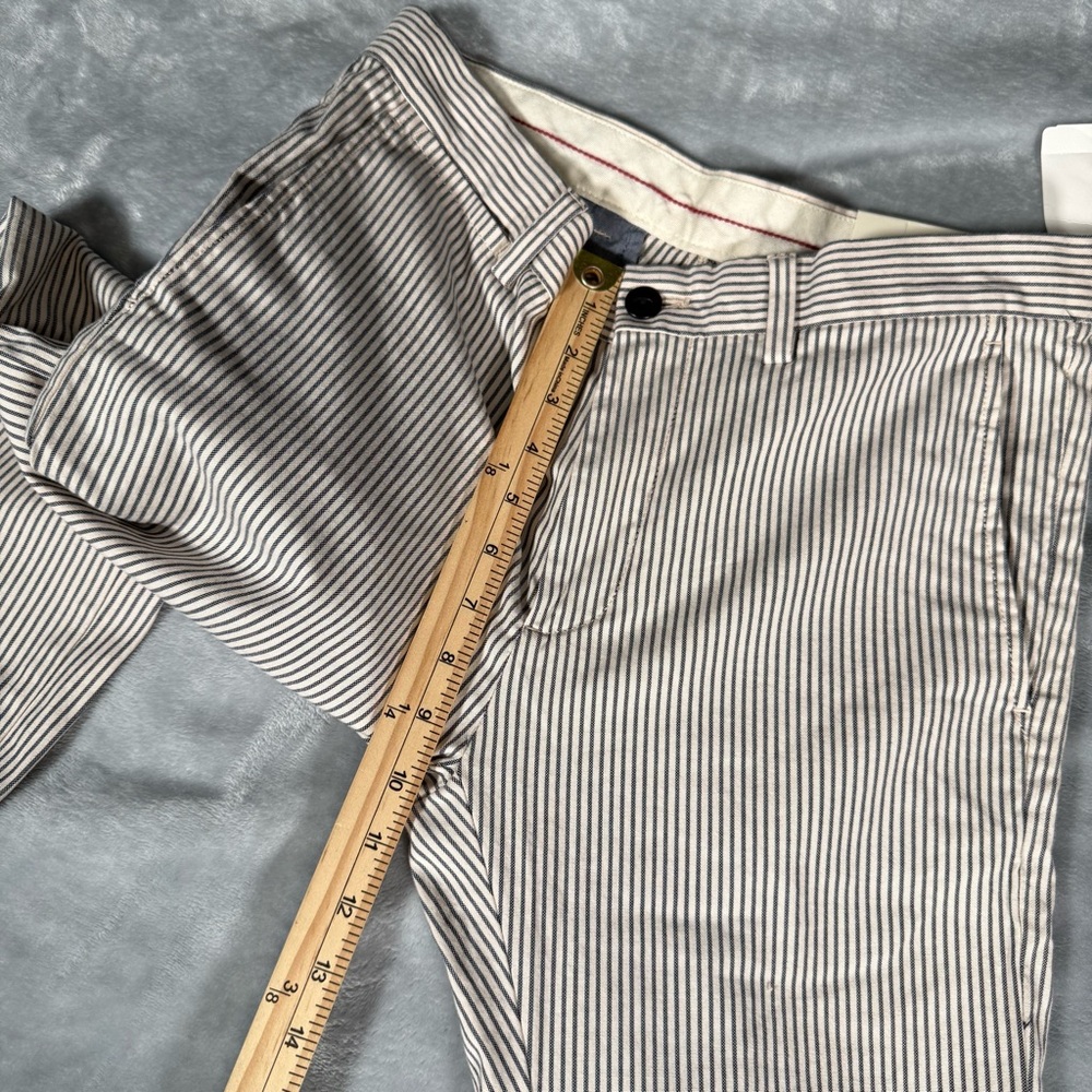 Brooks Brothers Red Fleece Striped Dress Pants Mens 30x34 Skinny Fit Cotton NEW - Picture 12 of 12